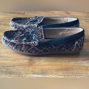 Kelly & Katie Leopard Print Flats